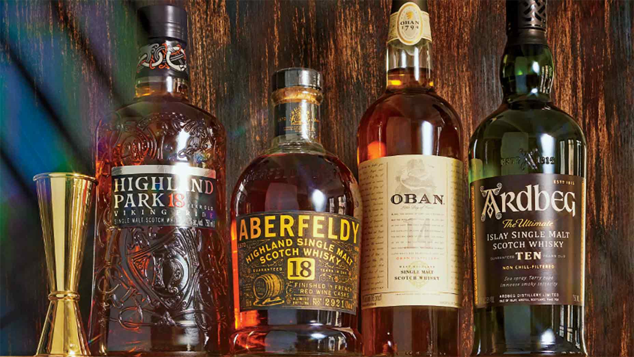 Here's how to build a whisky bar to suit every palate