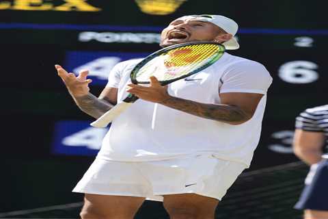 Kyrgios’ Wimbledon final meltdown from dropping F-bomb yards from Prince George to slamming ‘drunk..