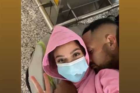 Nick Kyrgios and model girlfriend sleep on airport floor after  luggage lost and flight delayed on..