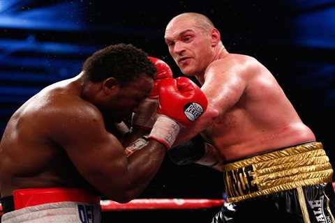 ‘If I see him, I’ll punch him’ – Tyson Fury warns old pal Derek Chisora after fall out and rages..