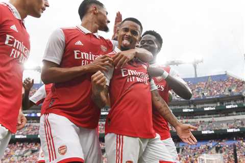 Arsenal 2 Everton 0: Gabriel Jesus’ goalscoring streak continues with dominant display against..