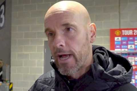 Erik ten Hag takes aim at “unacceptable” change in Man Utd team during Aston Villa friendly