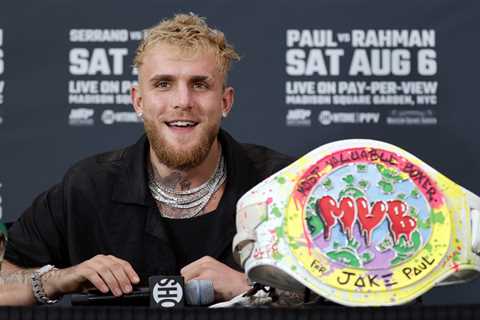 Jake Paul tops first official influencer boxing rankings ahead of brother Logan, rival KSI &..