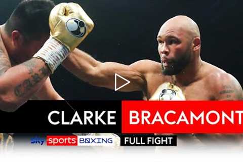 FULL FIGHT! Frazer Clarke viciously floors Ariel Esteban Bracamonte! 🚫