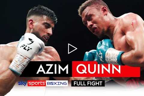 FULL FIGHT! Vicious shootout between Hassan Azim and Jacob Quinn 🤕