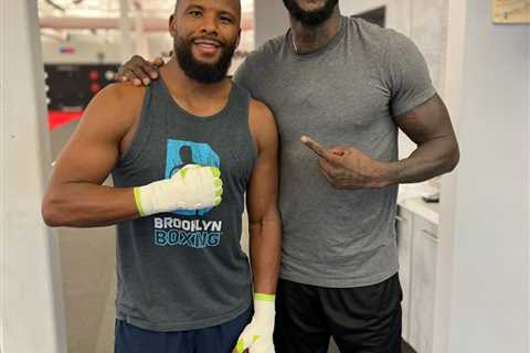 Tyson Fury’s rival Deontay Wilder looks in incredible shape while training with Badou Jack ahead of ..