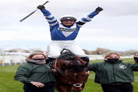 Megan Nicholls announces shock retirement aged 25 on live TV and bows out on horse trained by..