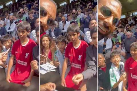 Rio Ferdinand snubs ‘crazy’ Liverpool fan who wanted him to sign shirt