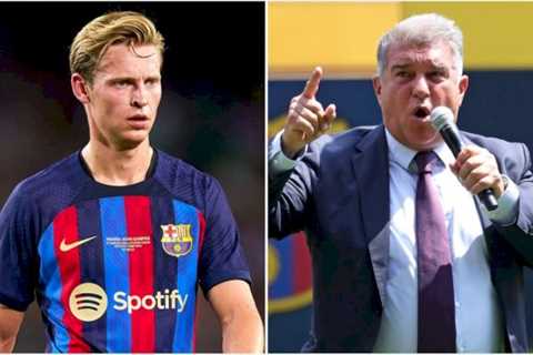 Frenkie de Jong agents make Chelsea view ‘clear’ as Joan Laporta vetoed in transfer talks