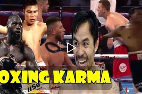 Best Boxing Karma Compilation Part 1