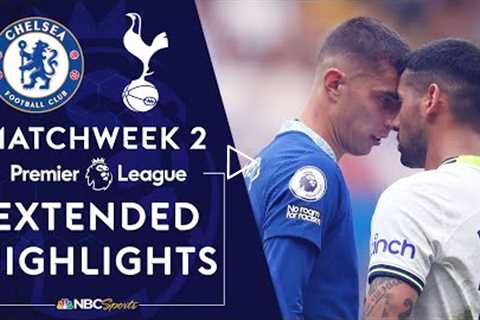 Chelsea v. Tottenham Hotspur | PREMIER LEAGUE HIGHLIGHTS | 8/14/2022 | NBC Sports