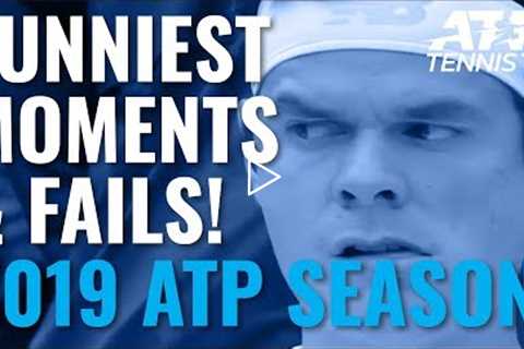 Funny ATP Tennis Moments And Fails 2019! 😂