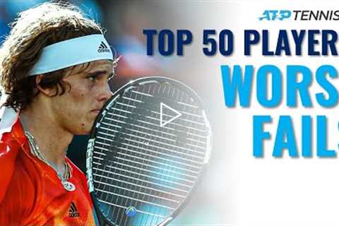 Every Top 50 ATP Tennis Player's WORST FAIL!