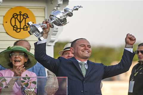 Top horse trainer Chad Brown ‘pushed ex down stairs and tried to choke her’ after being found in..