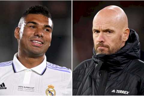 Man Utd frustrated by Casemiro ‘issues’ as Erik ten Hag’s unveiling plan left in tatters