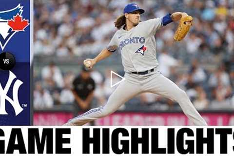 Blue Jays vs. Yankees Game Highlights (8/19/22) | MLB Highlights