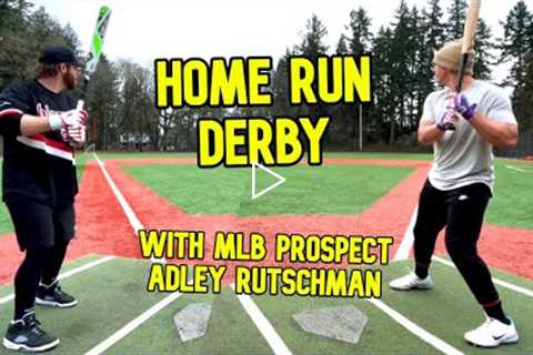 HOME RUN DERBY with Adley Rutschman of the Baltimore Orioles (Green Zen special appearance)