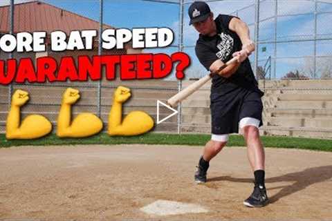 5 Ways To INSTANTLY Increase Bat Speed!! (Hit More Home Runs)