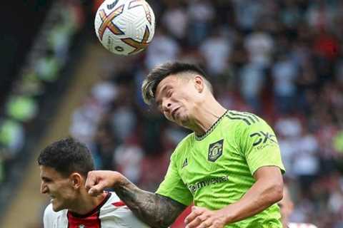 Lisandro Martinez’s aerial stats will blow your mind despite Man Utd star’s height