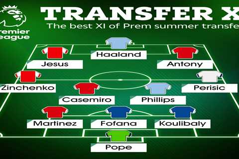 Best XI of Premier League summer transfers including Antony to Man Utd, Haaland to City and Jesus..