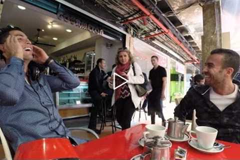 CRISTIANO RONALDO was just going out for tea and this happened.. FUNNY MOMENTS Ronaldo facts