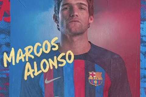 Marcos Alonso officially announced as Barcelona player on free transfer after Chelsea RIPPED UP..