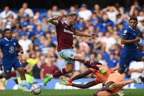 Fuming West Ham captain Rice brands decision to disallow late equaliser vs Chelsea one of the worst ..