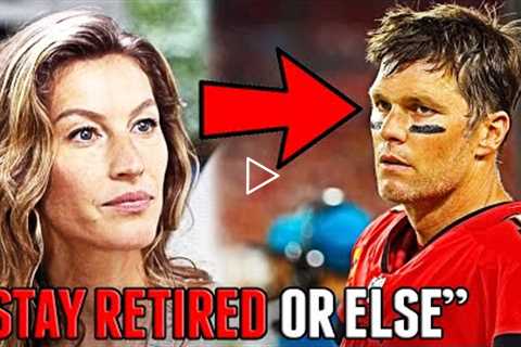 Tom Brady and Gisele Are Reportedly in a Fight Over His Return To Football...