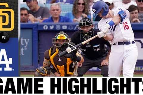 Padres vs. Dodgers Game Highlights (9/4/22) | MLB Highlights