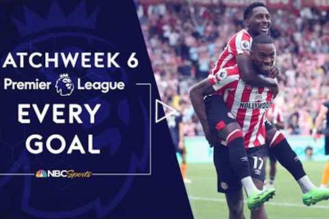 Every Premier League goal from Matchweek 6 (2022-23) | NBC Sports