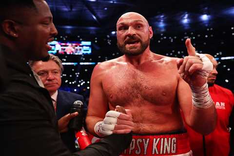 Tyson Fury calls rival Anthony Joshua a ‘massive underdog’ for Battle of Britain scrap and calls it ..