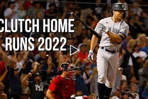 Clutch Home Runs || MLB 2022