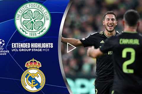 Celtic vs. Real Madrid: Extended Highlights | UCL Group Stage MD 1 | CBS Sports Golazo