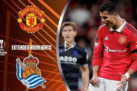 Manchester United vs. Real Sociedad: Extended Highlights | UEL Group Stage MD1 | CBS SPorts Golazo