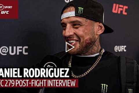 He's a scary dude' Daniel Rodriguez reflects on Chimaev performance  UFC 279 post-fight interview