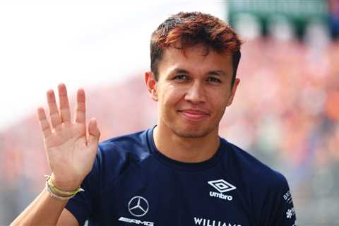 Alex Albon suffers respiratory failure after appendicitis surgery as Williams F1 driver needing..