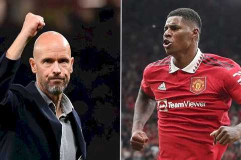 Erik ten Hag sets Marcus Rashford goal target as decision made on Cristiano Ronaldo