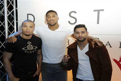 Amir Khan regrets accusing Anthony Joshua of having an affair with his wife when he saw texts on..