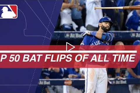 The Top 50 bat flips in MLB of All-Time