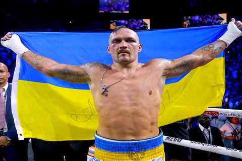 Oleksandr Usyk to RETIRE after next three fights with Tyson Fury one of two dream opponents before..