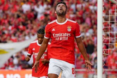 Manchester United plan £25million bid for Benfica star Goncalo Ramos will club still seeking new..