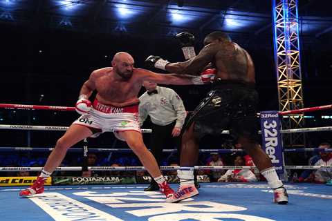 Tyson Fury told Dillian Whyte ‘You’re hurt aren’t ya?’ after catching him with brutal left hook in..