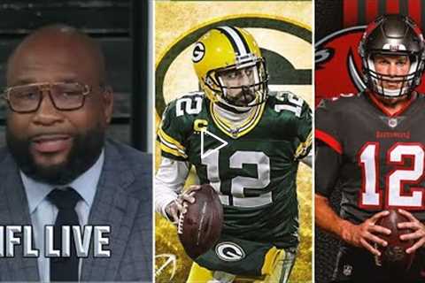 Marcus Spears reacts to Tom Brady calling Aaron Rodgers is the toughest opponent of his career