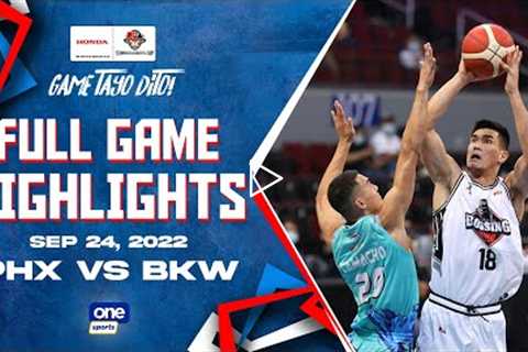 Blackwater vs. Phoenix highlights | Honda S47 PBA Commissioner's Cup 2022 - Sep. 24, 2022