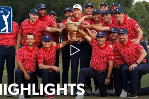 Highlights | Sunday Singles | Presidents Cup | 2022