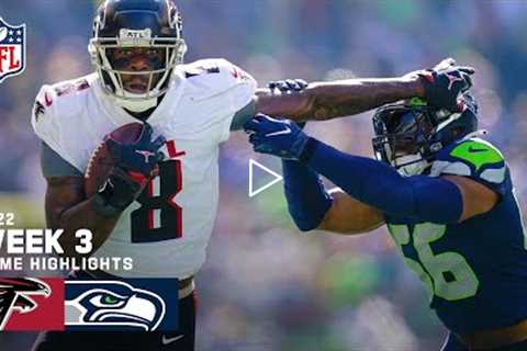 Atlanta Falcons vs. Seattle Seahawks | Week 3 2022 Game Highlights