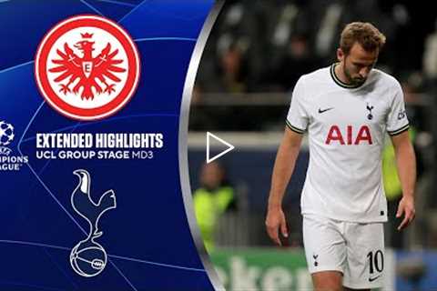 Eintracht Frankfurt vs. Tottenham: Extended Highlights | UCL Group Stage MD 3 | CBS Sports Golazo