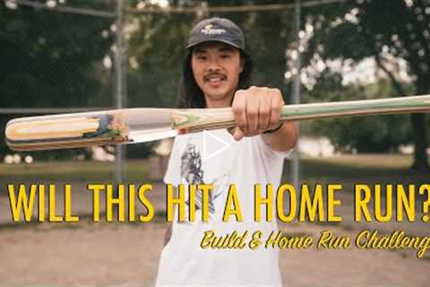 The 2020 Recycled Skateboards (and Epoxy) Baseball Bat Home Run Challenge!