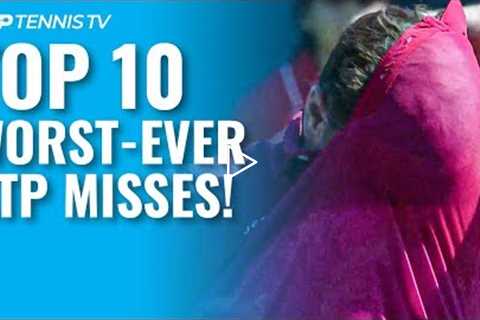 TOP 10 WORST ATP TENNIS MISSES!