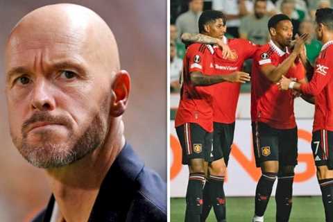 Man Utd boss Erik ten Hag explains team talk that changed the game in Omonia win